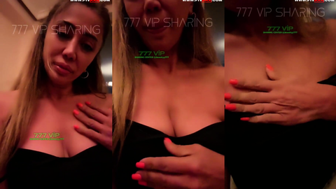 Duygu Tango İfşa Sert Meme Uçlarını Yavaş Yavaş Soyunarak Gösteriyor