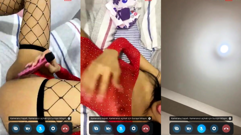 Lolla Tango İfşa Dildoyu Amcığına Köklüyor