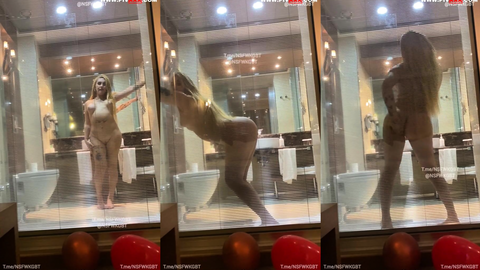 Alina Keskin Danlacyprus İfşa Onlyfans Banyoda Dolgun Fiziğini Sergiliyor
