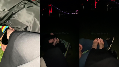 Manzaraya karşı public seans • Mistress Deniz