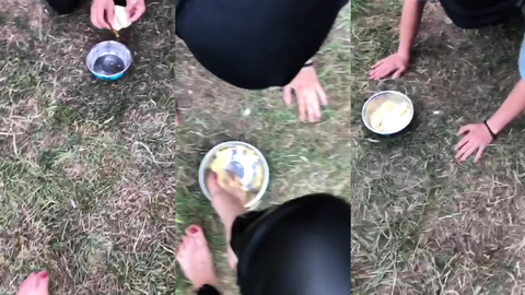 Public feeding • Goddess Inanna