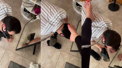 Yala ayakkabılarımın altını köpek • Sahibe Leyla
