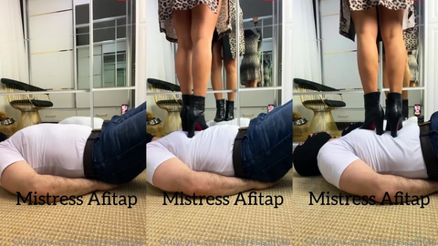 Ne zamandır seni ezmediğimi hatırladım • Mistress Afitap