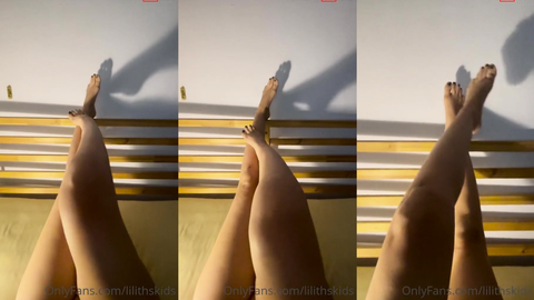 Güzel bacaklarım ve ayaklarım | Lilith Kinky