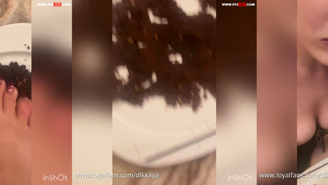 Kek ezip, tükürüğümle tatlandırıp köleme yedirişim