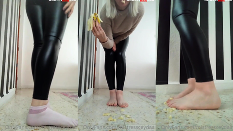 There's a banana for dinner for you today