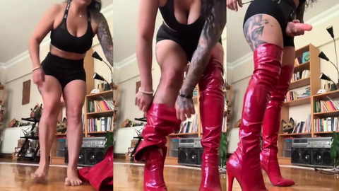 Kırmızı latex botlarım