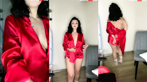 Çitos Ifşa Kırmızı Gecelikle Tango Yayını Yaptı