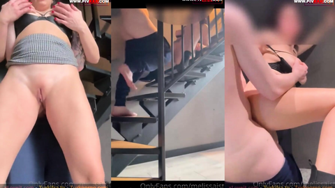 Konulu Porno Melissaist Ahşap Merdivenlerde Seks Videosu